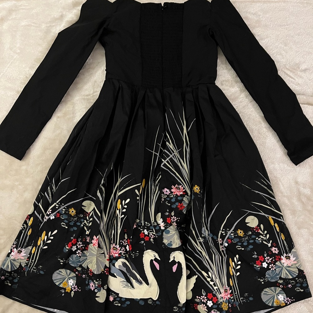 Pin Up style vintage formal dress